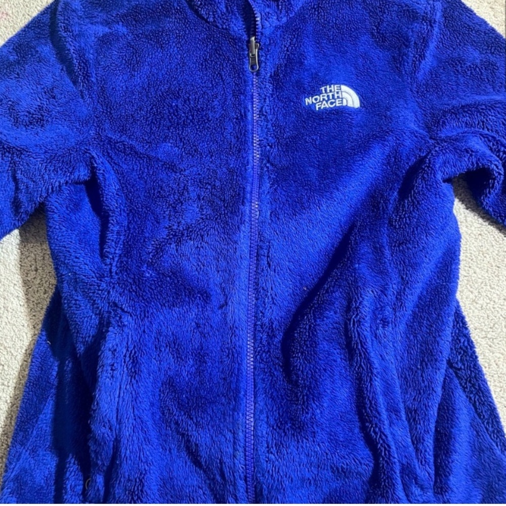 The North Face Blue Teddy Jacket